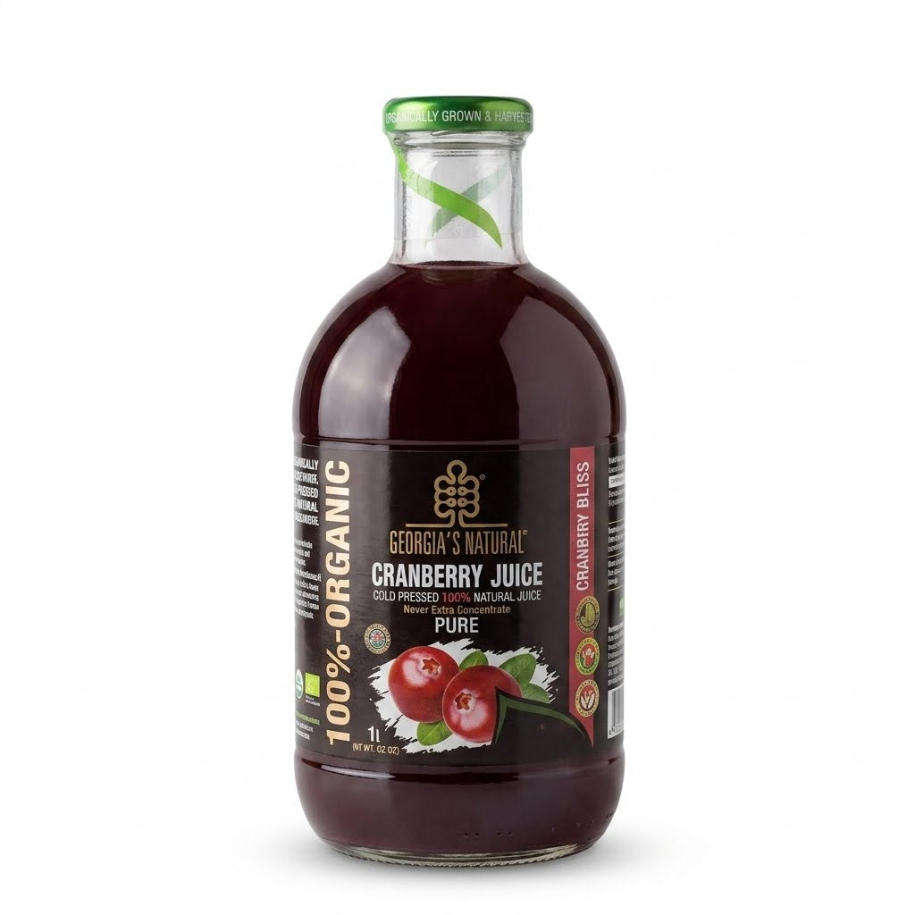 Cranberry Pure Juice - Georgians Natural 1L