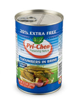 Cucumbers in Brine, Very Small (18-25) - Pri Chen 348g