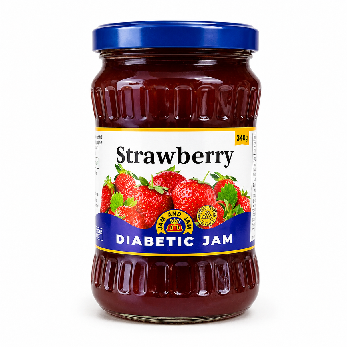 Strawberry Jam, No Added Sugar 340g