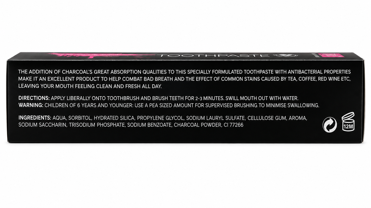 Charcoal Cleansing Toothpaste 100ml