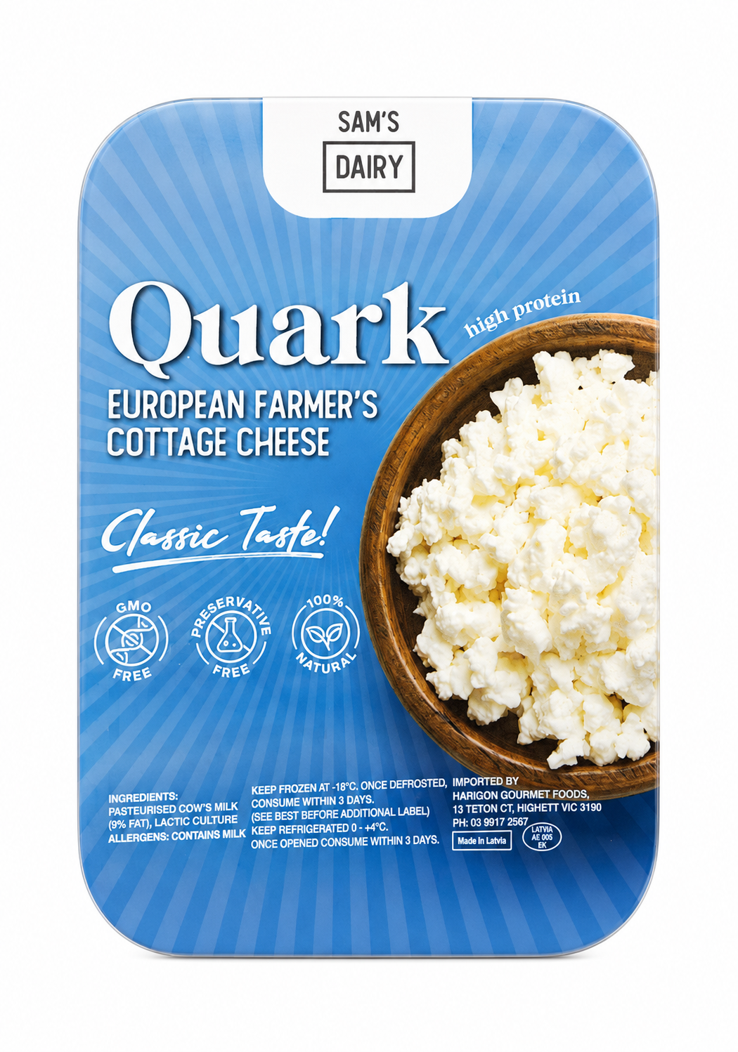 European Farmer's Cottage Cheese (Quark) 600g