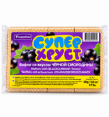 Waffle "Super Khrust", Bluckcurrant, "Franzeluta", 300g