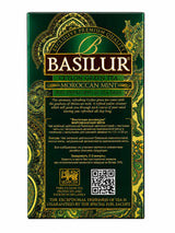 Ceylon Green Tea Moroccan Mint, Oriental Collection - Basilur 20 Tea Bags 30g