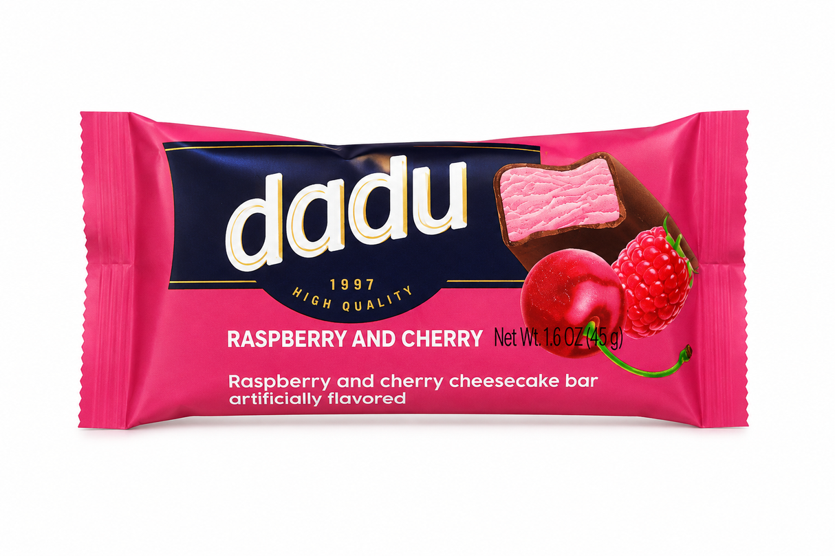 Cheesecake Raspberry&Cherry, "Dadu", 45g