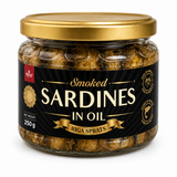 Smoked Sardines in Oil, "Riga Sprats", "Banga", 250g