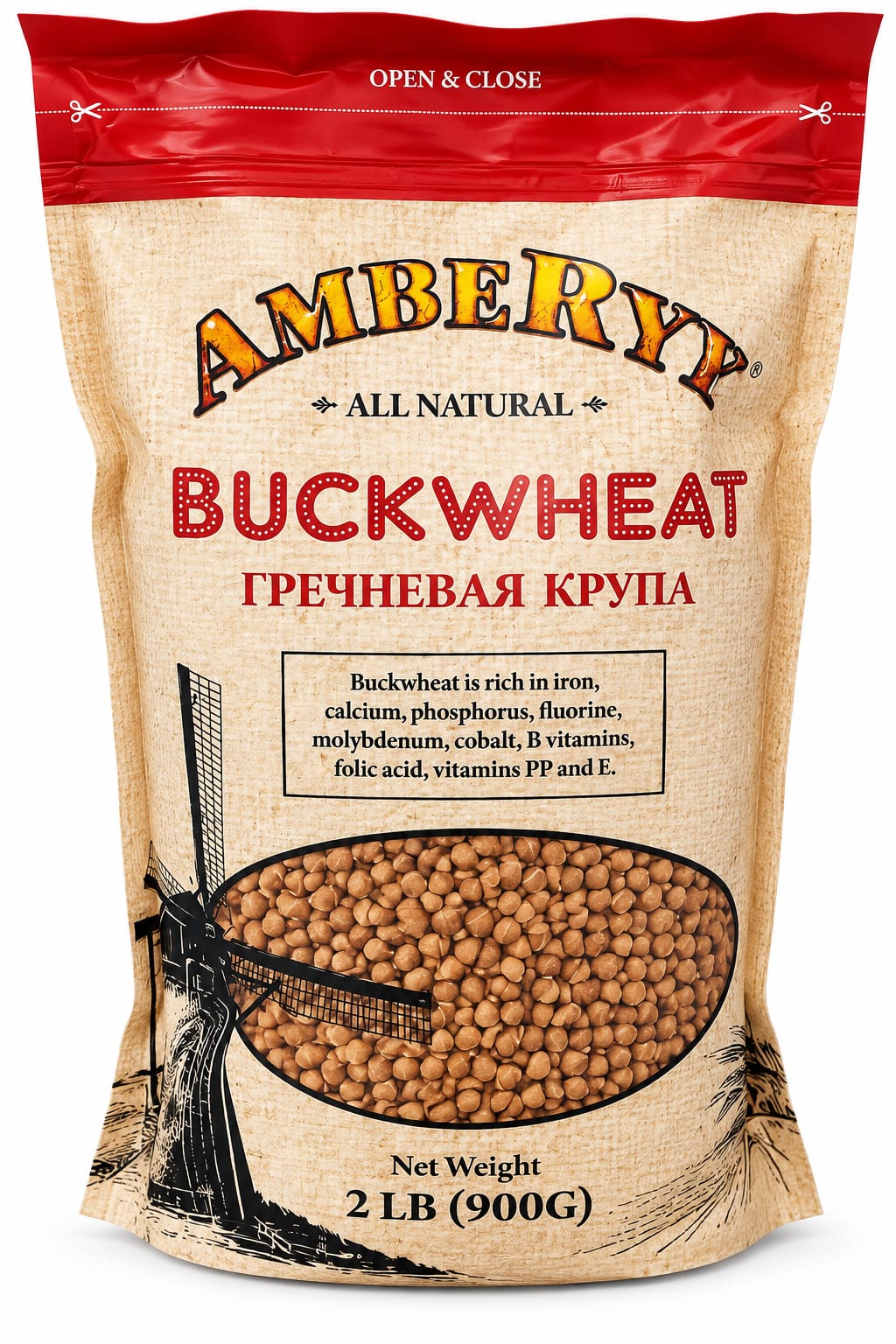 Buckwheat "AmbeRye",  900g