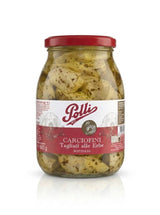 Cut Artichokes with Herbs in Sunflower Oil - Polli 950g