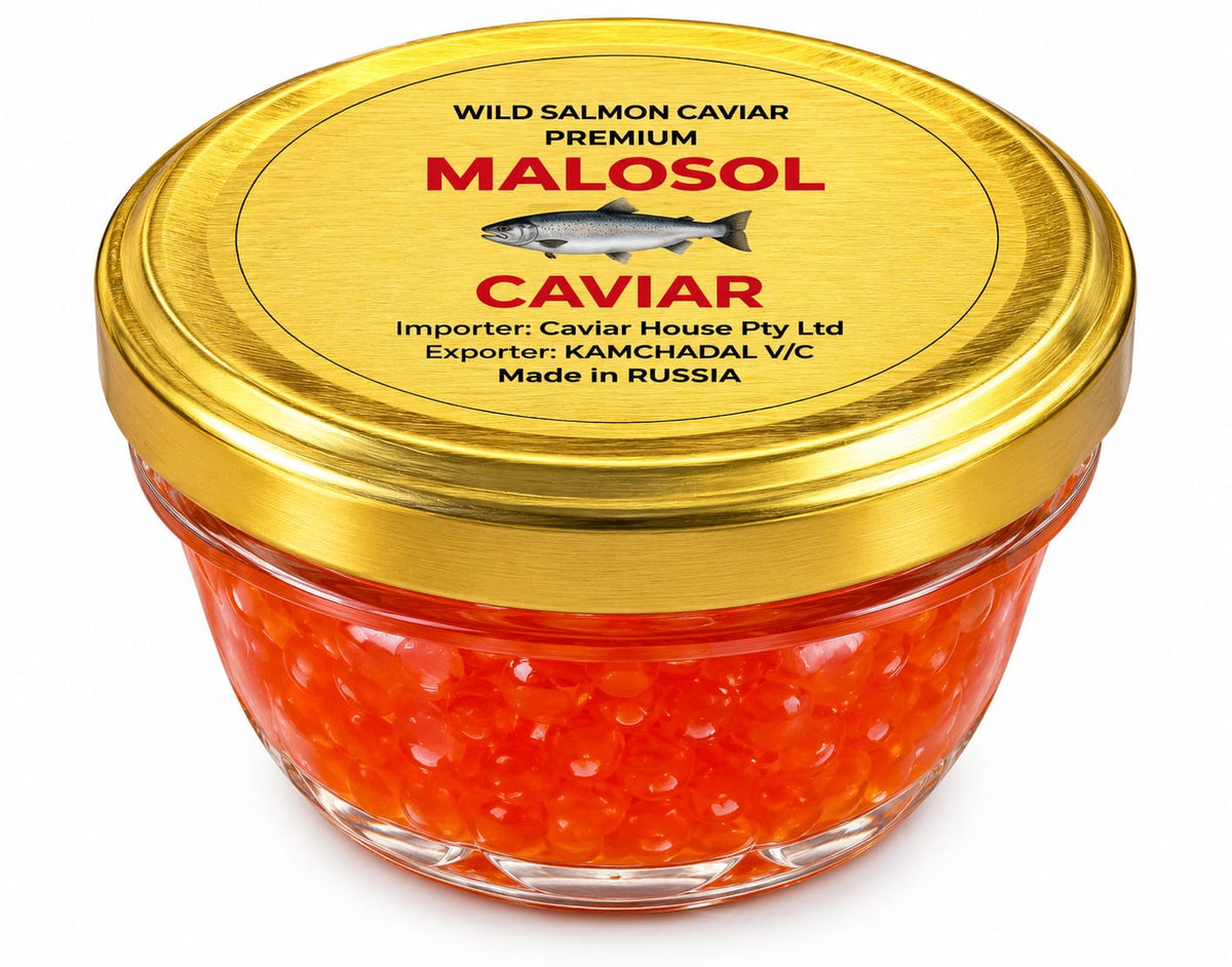 Wild Salmon Caviar (NERKA), 100g