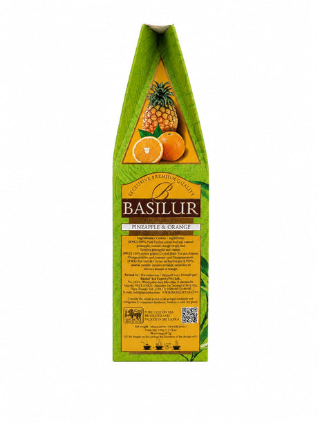 Ceylon Green Tea Pineapple & Orange, Magic Fruits - Basilur,  100g