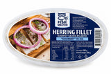 Herring  Fillet, Slightly Salted, "Gourmet" in Oil, Pieces, 300g
