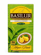 Ceylon Green Tea Lemon & Honey, Magic Fruits - Basilur, 100g