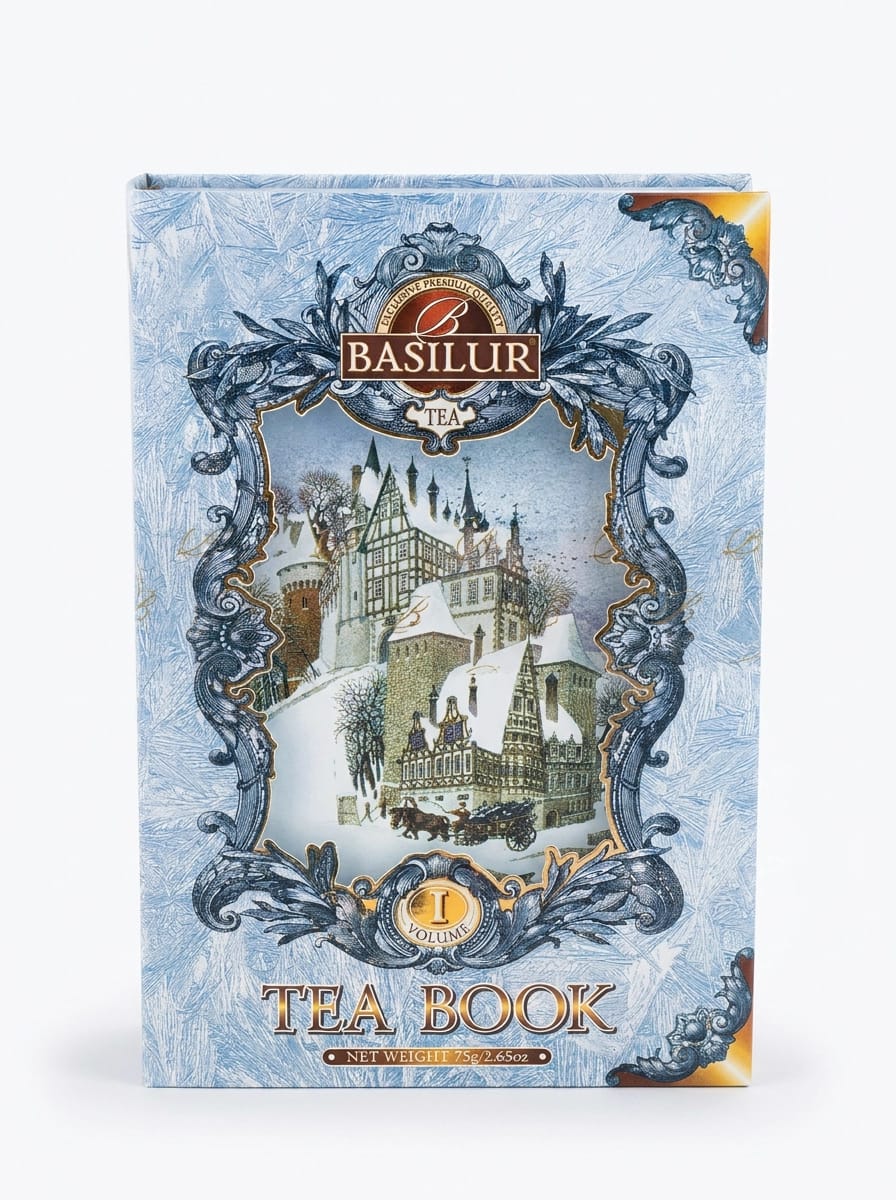 Tea Book,  100% Pure Ceylon Black Leaf Tea, Volume I, Basilur, 75g