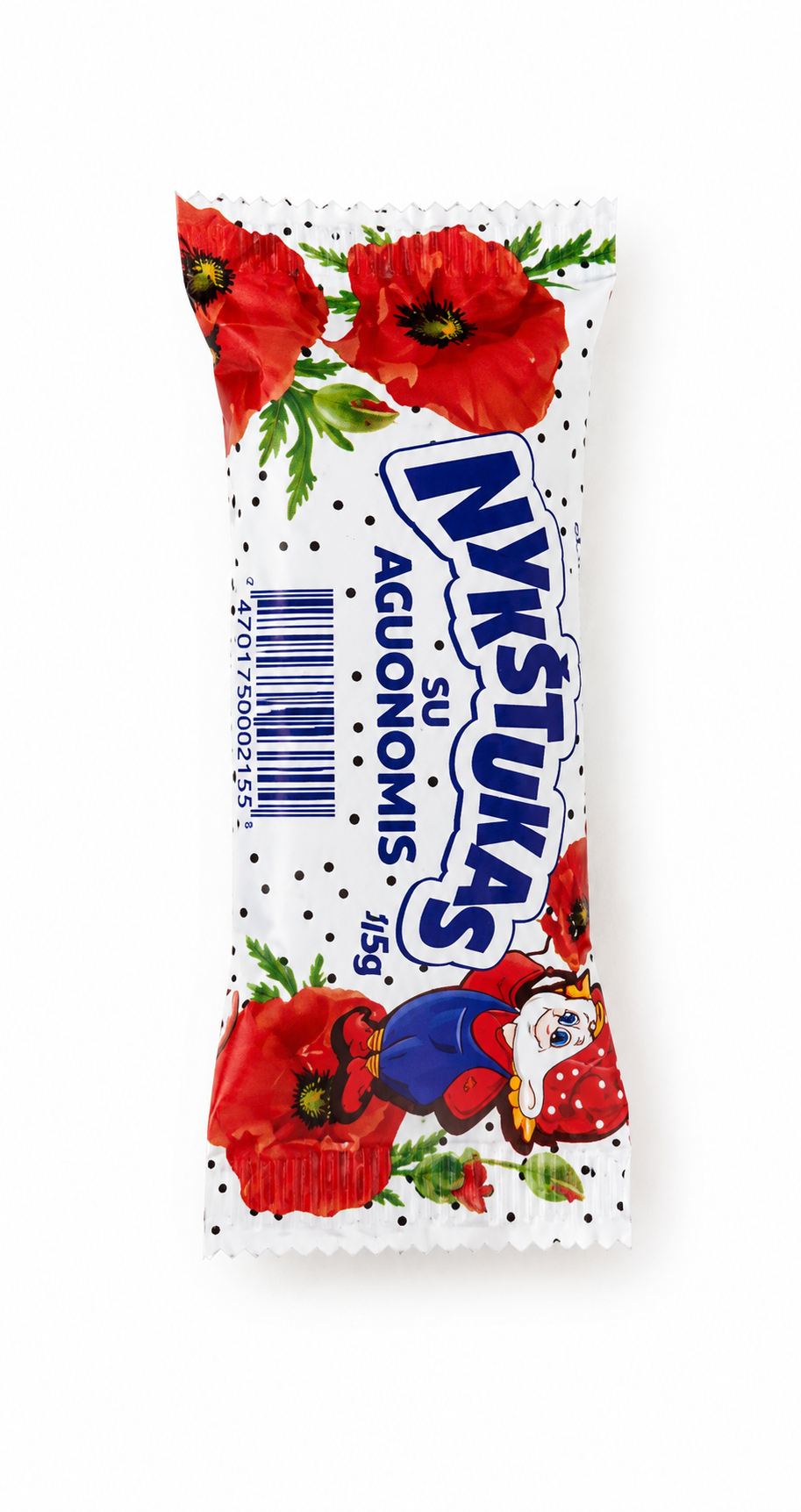 Cheesecake Bar with Poppy Seeds - Nykstukas 45g