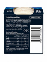 Herring Fillets, Pickled - Mr Fishi 650g