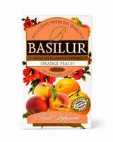 Orange Peach,  Fruit Infusions, Basilur, 45g, Foil Enveloped 25 bags
