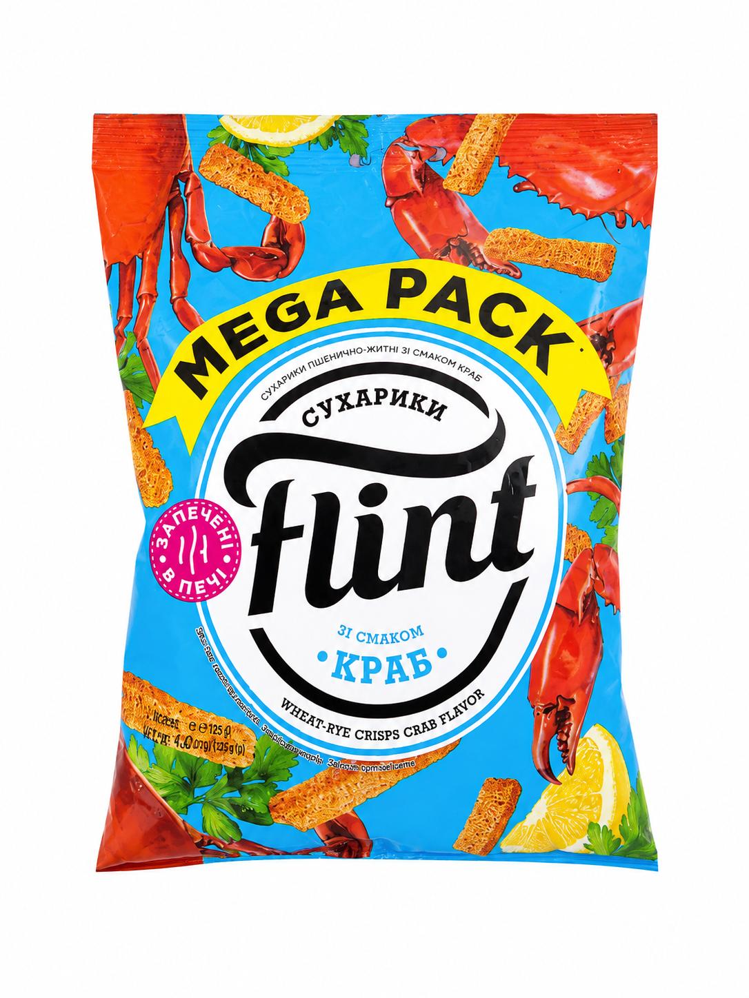 Croutons  with Crab Flavour, "Flint", 100g