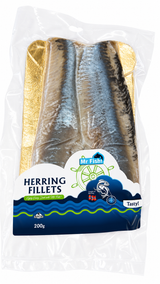 Lightly Salted "Matje" Herring Fillets,  Mr Fishi, 200g
