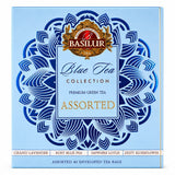 Premium Green Tea, Blue Tea Collection, Assorted - Basilur 40 Tea Bags 48g