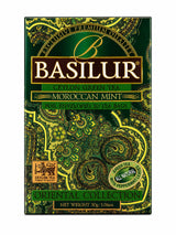 Ceylon Green Tea Moroccan Mint, Oriental Collection - Basilur 20 Tea Bags 30g