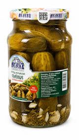 Cucumbers in Brine - Mel Gherkins 900g