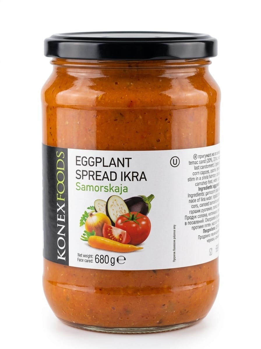 Eggplant Spread, Ikra - Konex, 680g