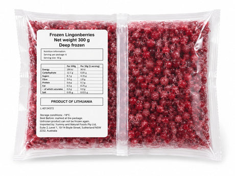 Frozen Lingonberries - AmbeRye 300g