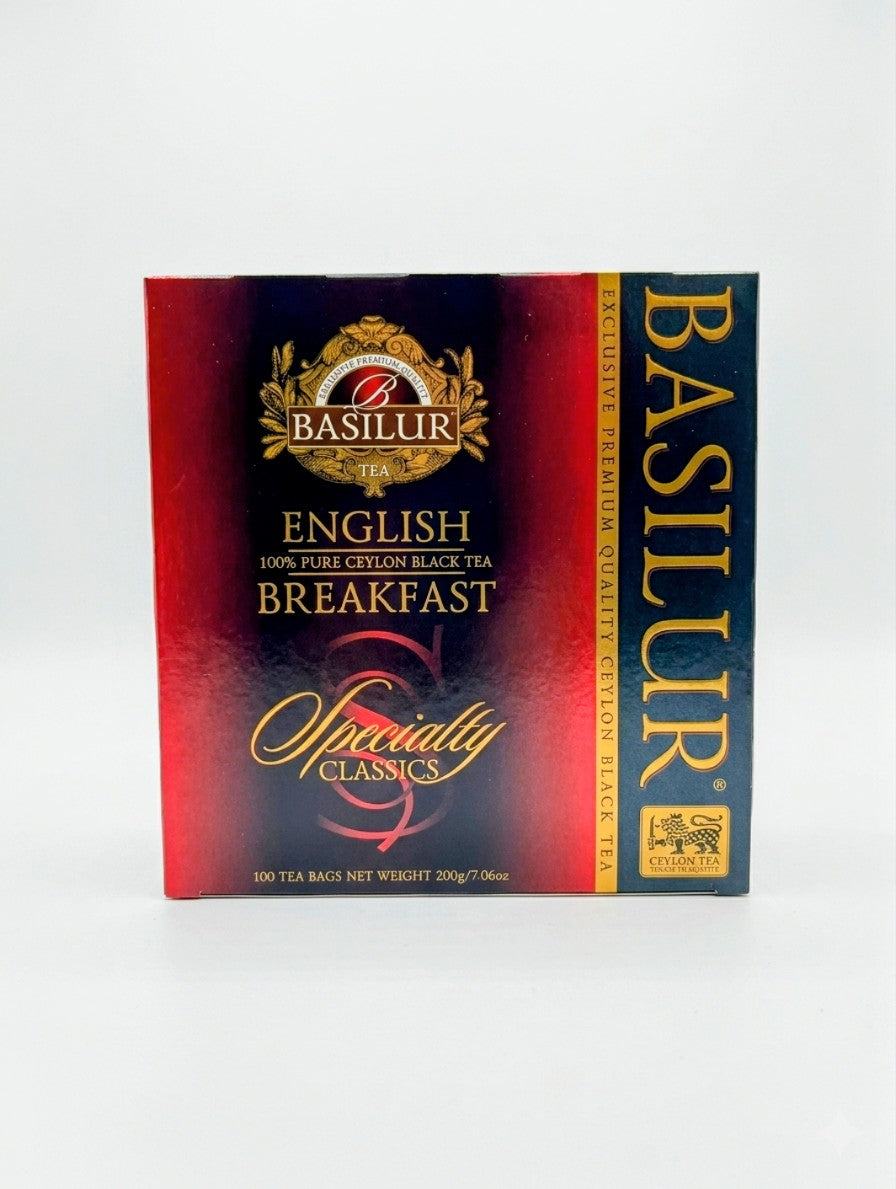 English Breakfast, Specialty Classics, Pure Ceylon Black Tea - Basilur 200g