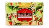 Ceylon Green Tea Wild Strawberry, Magic Fruits - Basilur, 20 Tea Bags, 30g, Tin