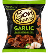 Dark Bread Crisps, Garlic, "Bon Chance", 120g