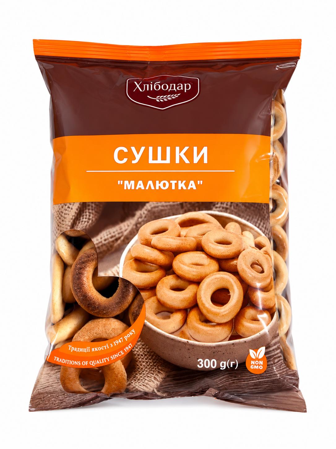 Dried Bread Rings "Maliutka", "Xlibodar", 300g