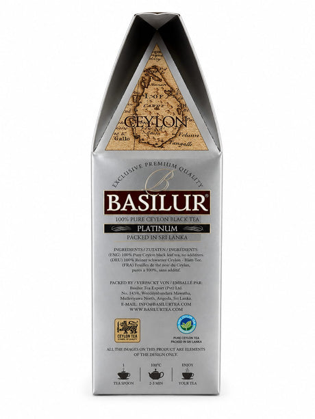 Pure Ceylon Black Tea, Island of Tea Platinum - Basilur, 100g