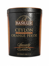 Pure Ceylon Black Tea, Orange Pekoe, Specialty Classics - Basilur,  100g