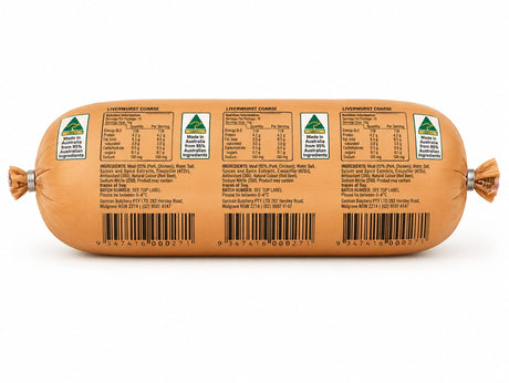 Liverwurst, Coarse (Pork & Chicken) - German Butchery 150g