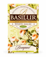 Milk Oolong Green Tea, White Magic Bouquet - Basilur 25 Tea Bags 37.5g
