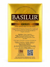 Basilur Gold The Island of Tea Ceylon Black Tea 40g, 20 Tea Bags