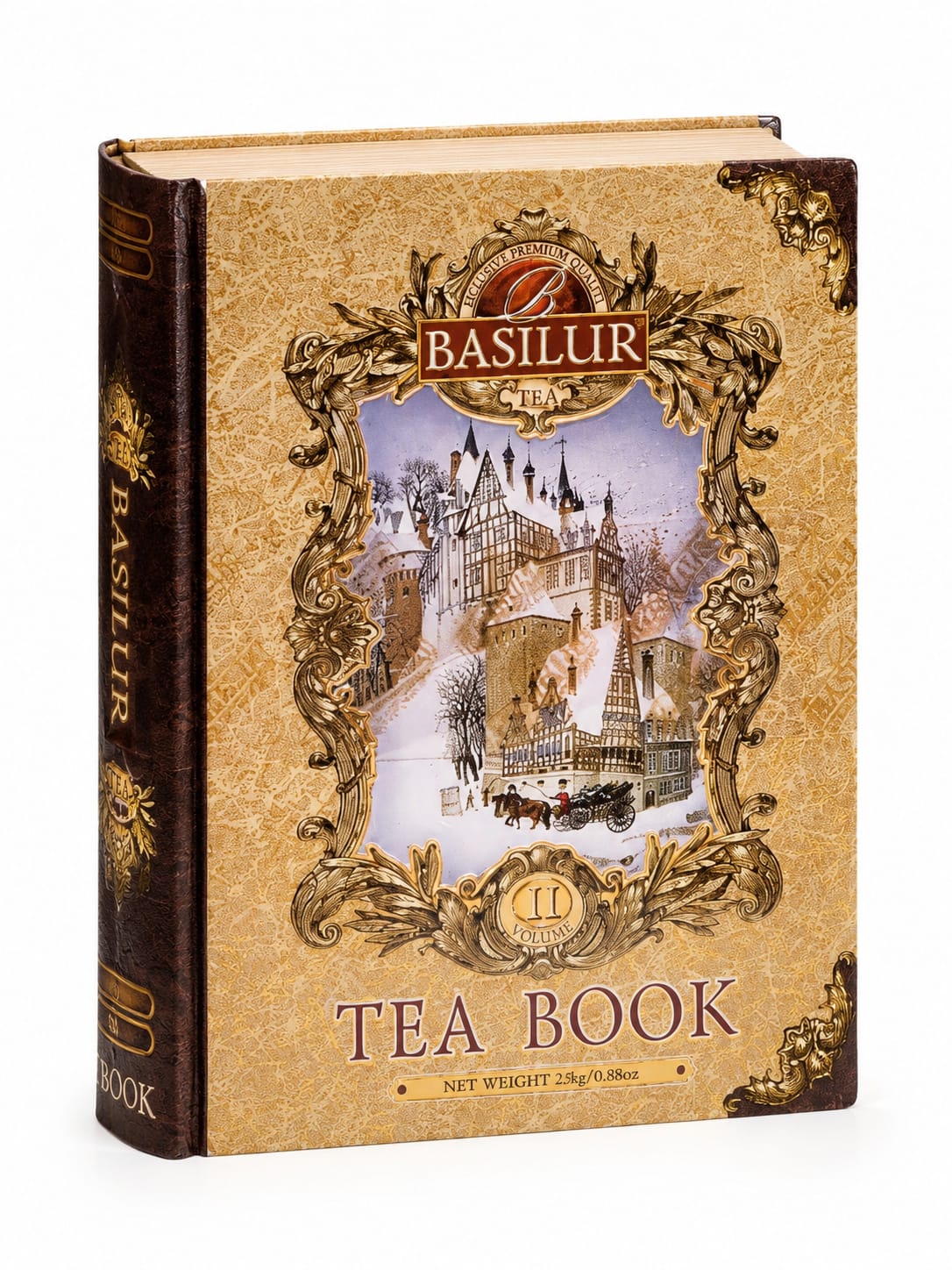 Tea Book, Ceylon Tea - Basilur, 25g, Metal Box