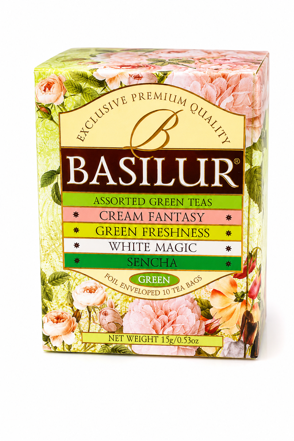 Assorted Green Teas Sencha - Basilur 15g