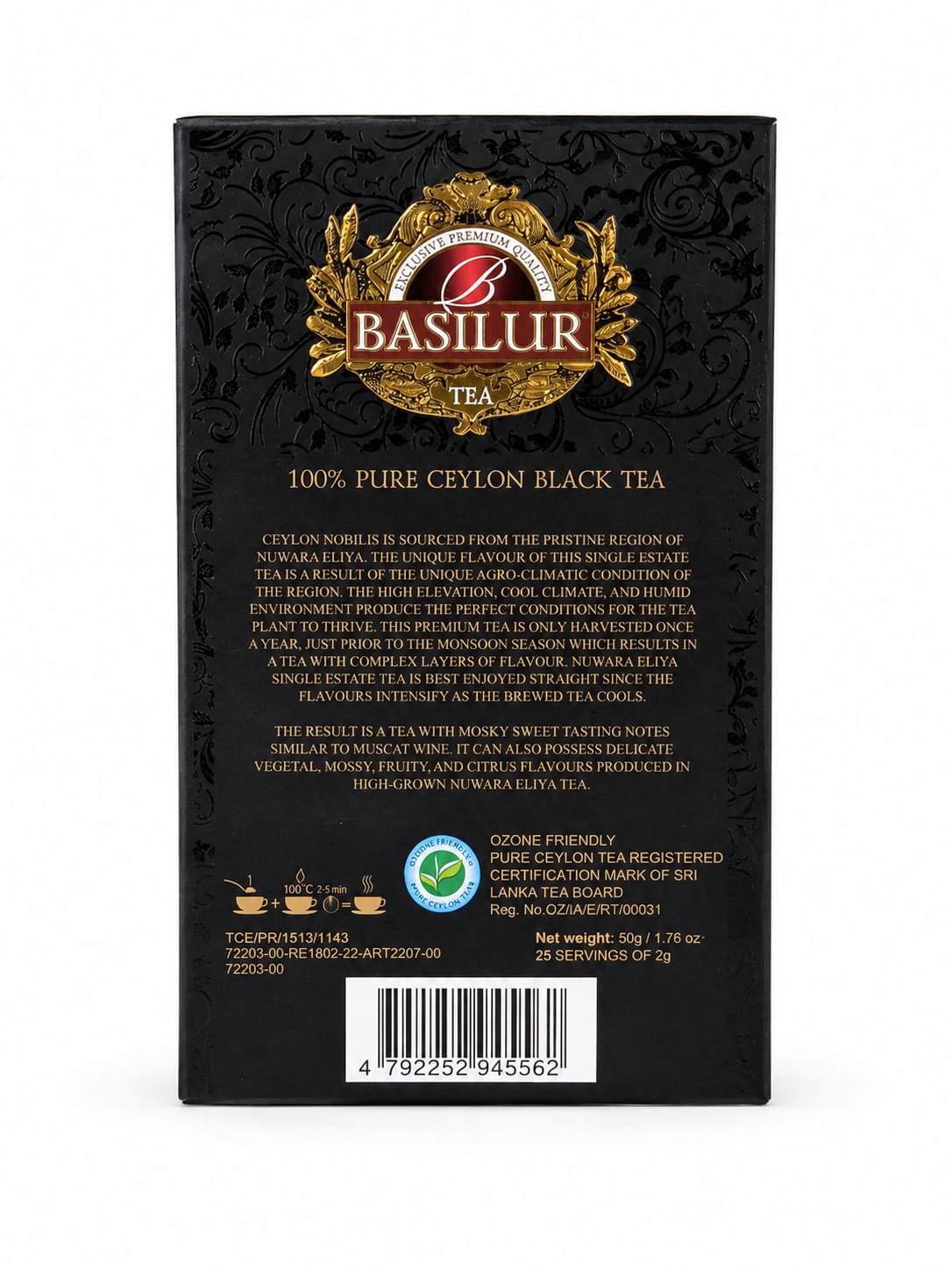 Basilur Artisan Ceylon Nobilis Black Tea 50g