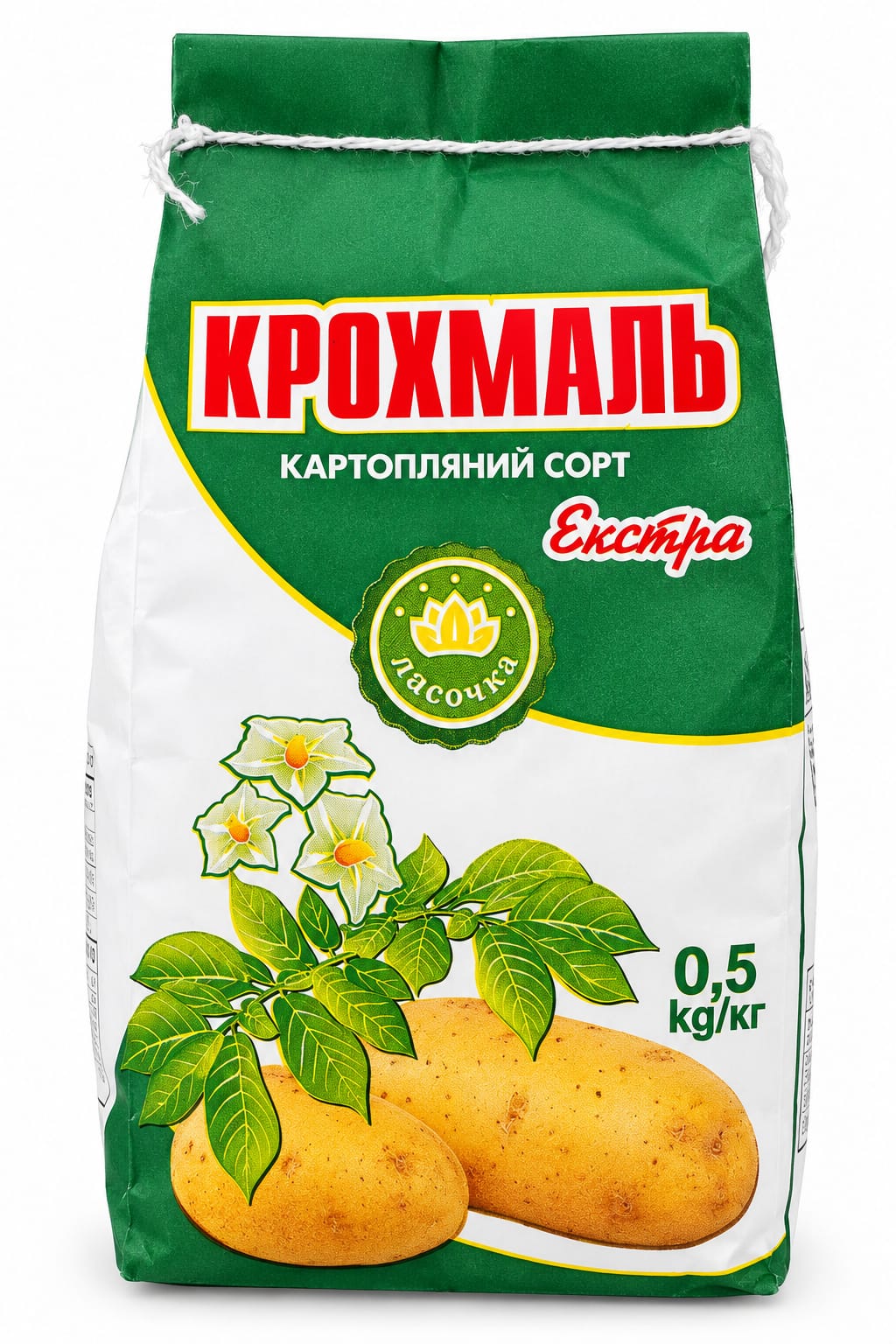 Powder "Lasochka", Potato Starch, 500g