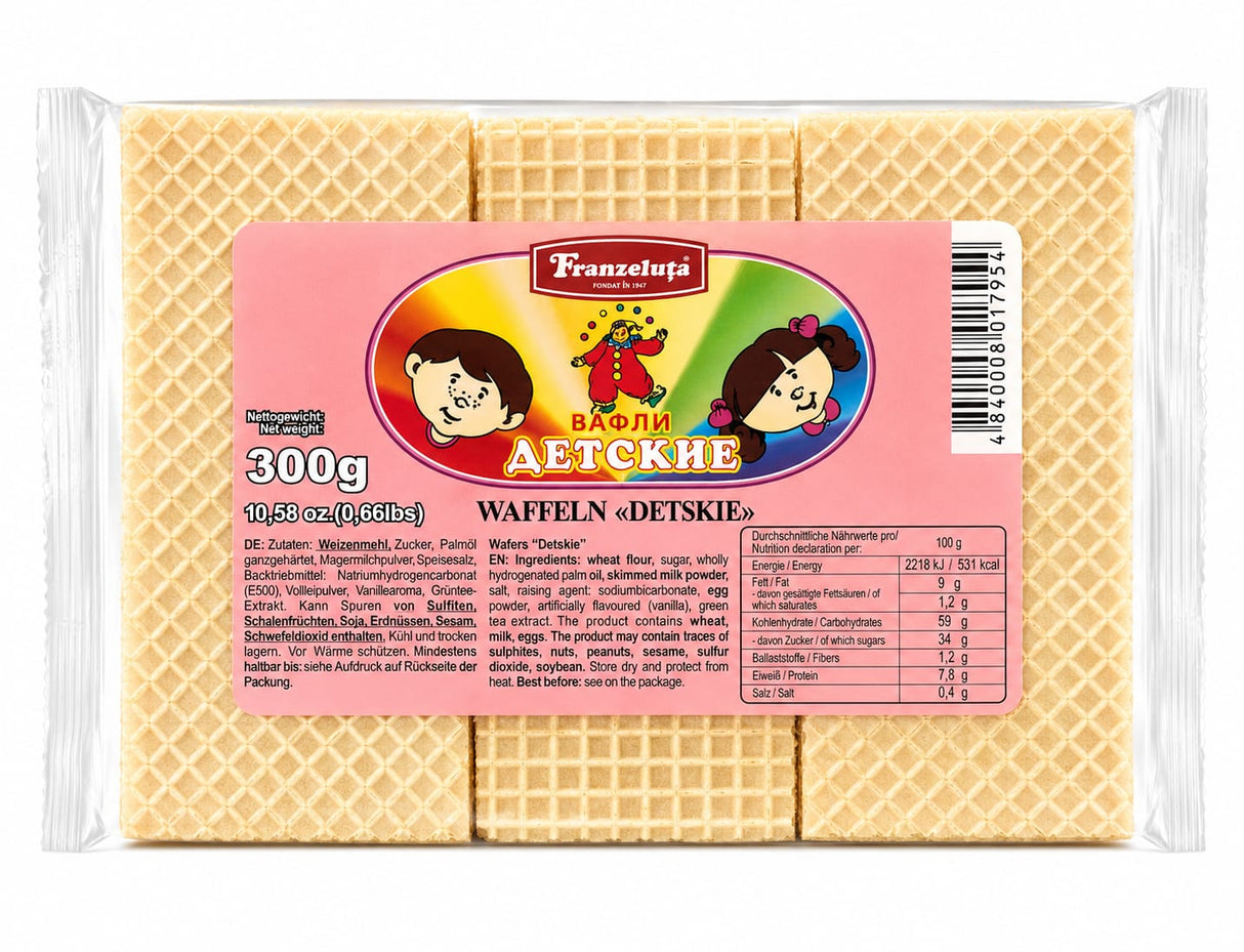 Waffles for Kids Detskie, Franzeluta, 300g