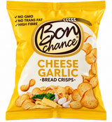 Bread Crisps, Cheese&Garlic, "Bon Chance", 60g