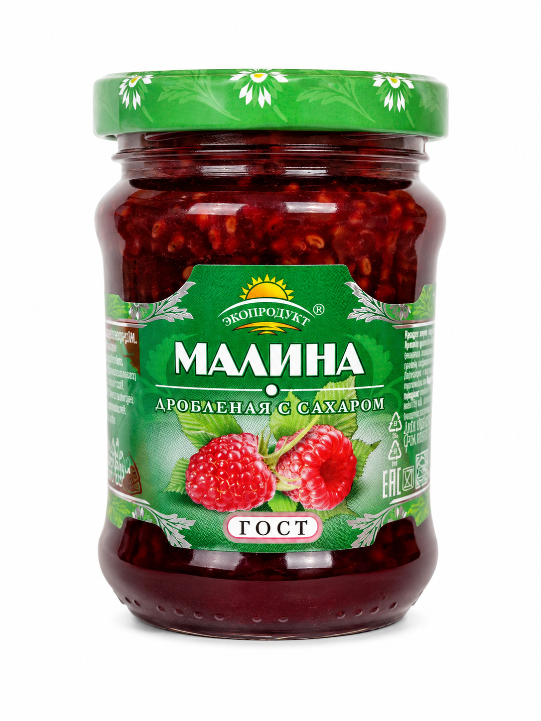 Raspberry Jam  with Sugar, Ekoproduct, 320g