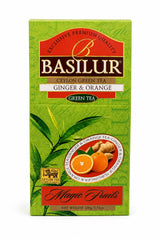 Ceylon Green Tea Ginger & Orange, Magic Fruits - Basilur, 100g