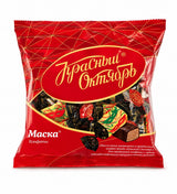 Candies Maska, Chocolate-Glazed Praline - Krasny Oktyabr 250g