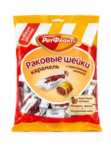 Caramel Rakovie Sheiki, Chocolate & Nut Filling - Rot Front 250g