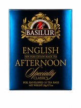 English Afternoon, Specialty Classics, Pure Ceylon Black Tea - Basilur 20g, 10 Tea Bags