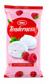 Zefir with Raspberry Pieces "Tenderness" (Klim), 240g