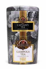 Ceylon Black Tea 2-in-1, Catain's 30g & Gampola 70g Loose Leaf, "Basilur", 100g, TIn