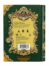 Tea Book, Volume III, Ceylon Green Tea - Basilur 100g Metal Box