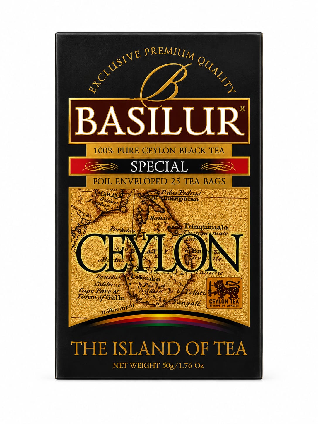 Basilur The Island of Tea Special Ceylon Black Tea 50g, 25 Tea Bags